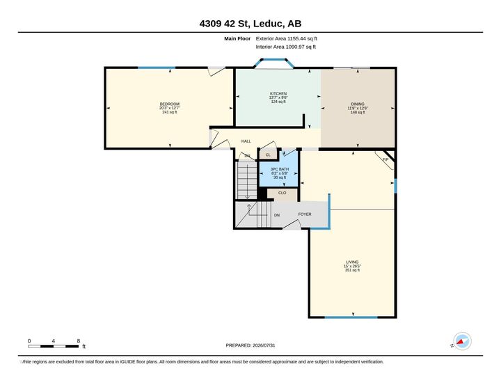 Property Photo:  4309 42 Street  AB T9E 4T2 
