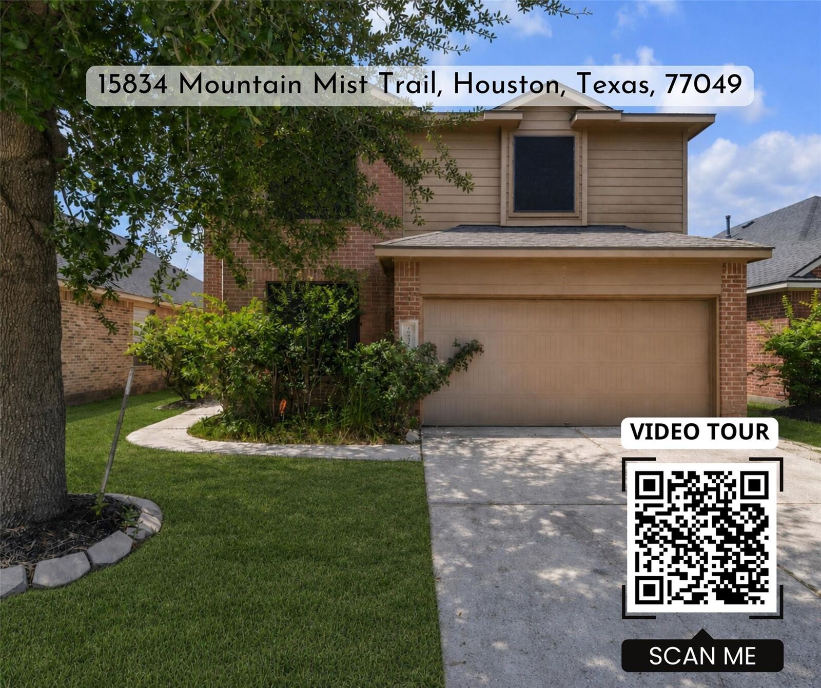 Property Photo: 15834 Mountain Mist Trail TX 77049