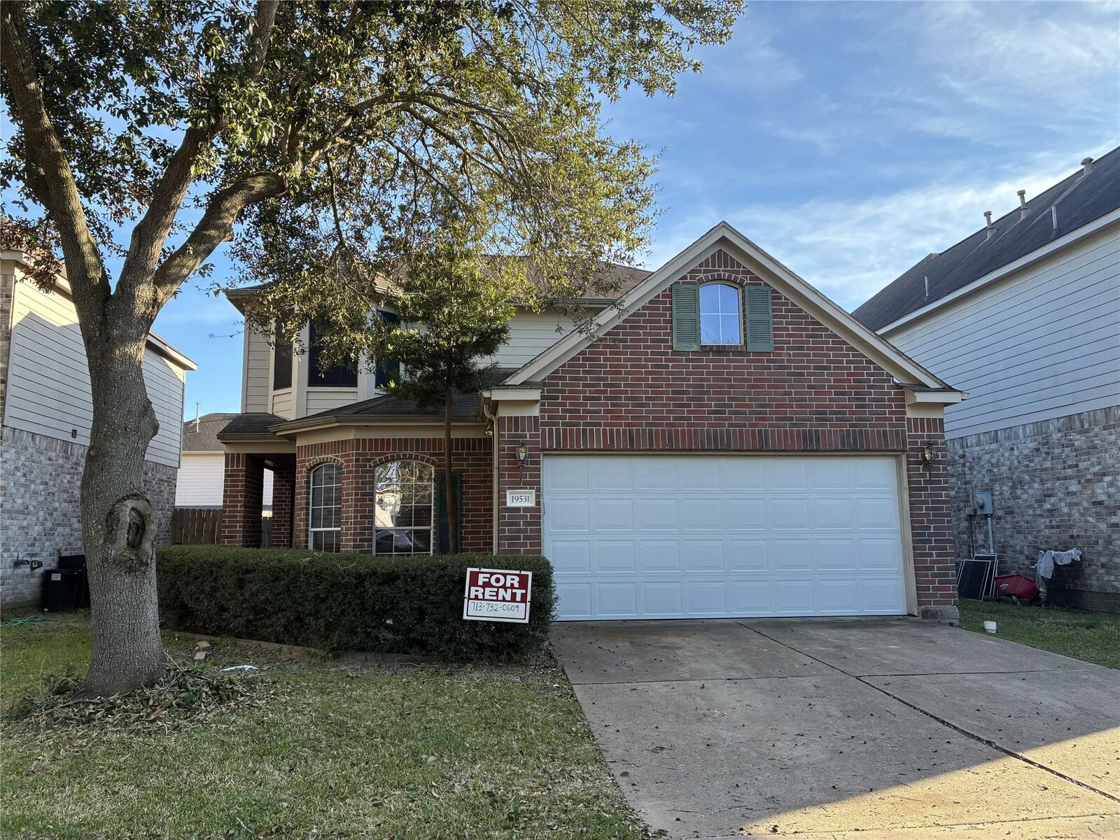 Property Photo: 19531 Hickory Meadow Lane TX 77084
