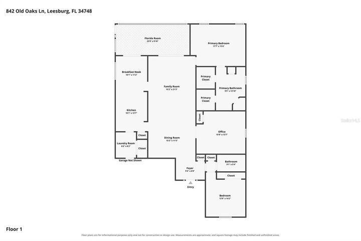 Property Photo: 842 Old Oaks Lane FL 34748