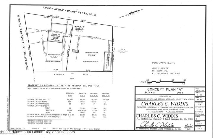 Property Photo:  583 Cedar Avenue  NJ 07764 