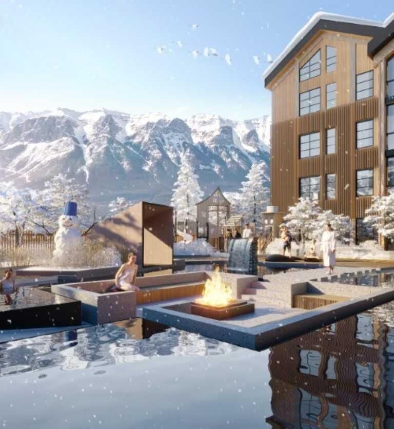 Property Photo: 1724 Bow Valley Trail 202 AB T1W 2X3