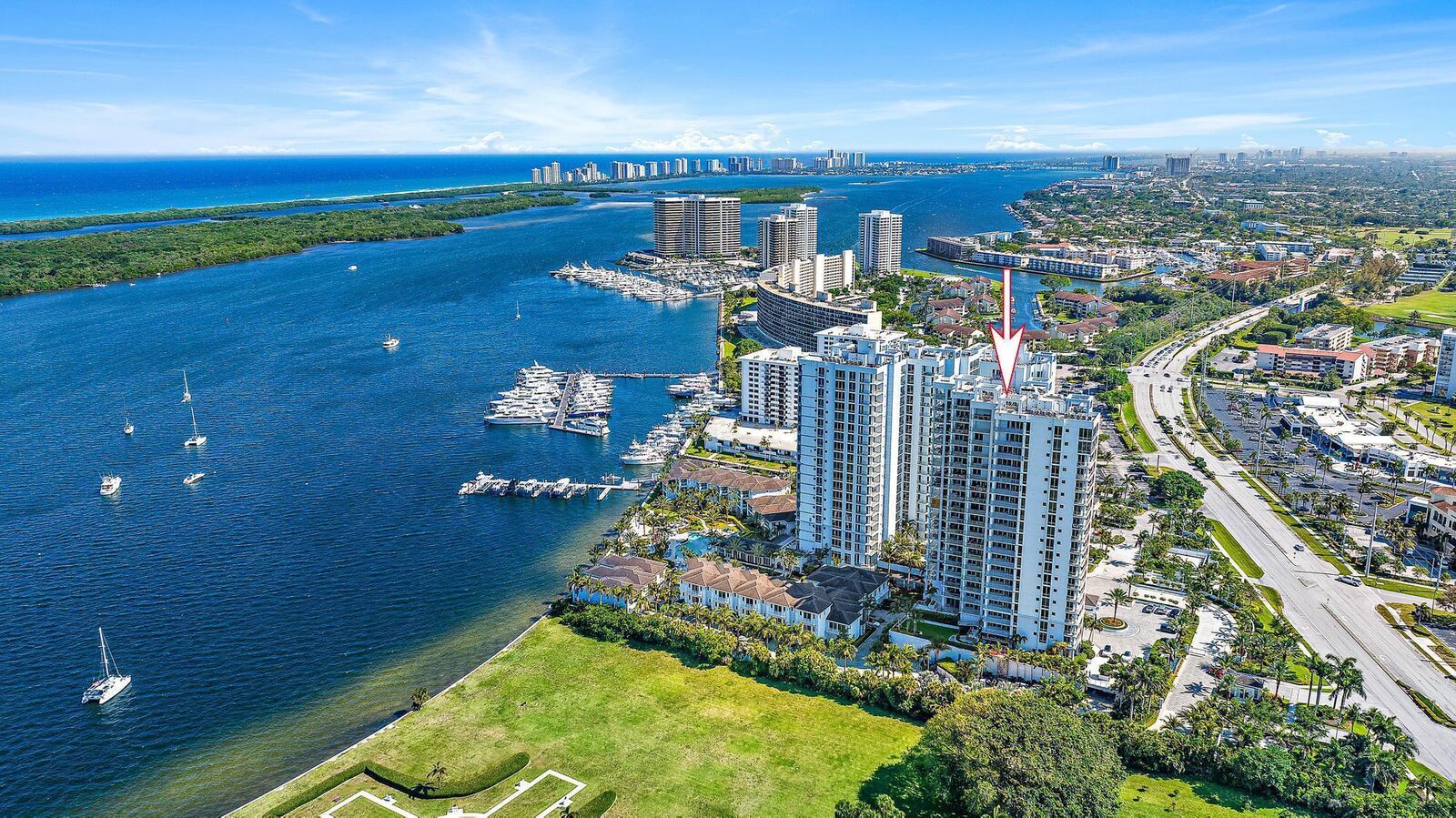Property Photo:  1 Water Club Way 1604  FL 33408 