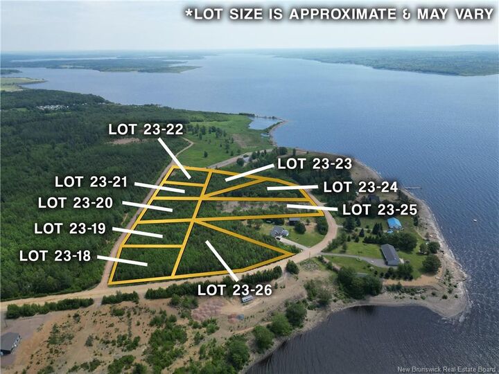 Property Photo:  Lot 23-22 Blueberry Beach Road  NB E4C 3J4 