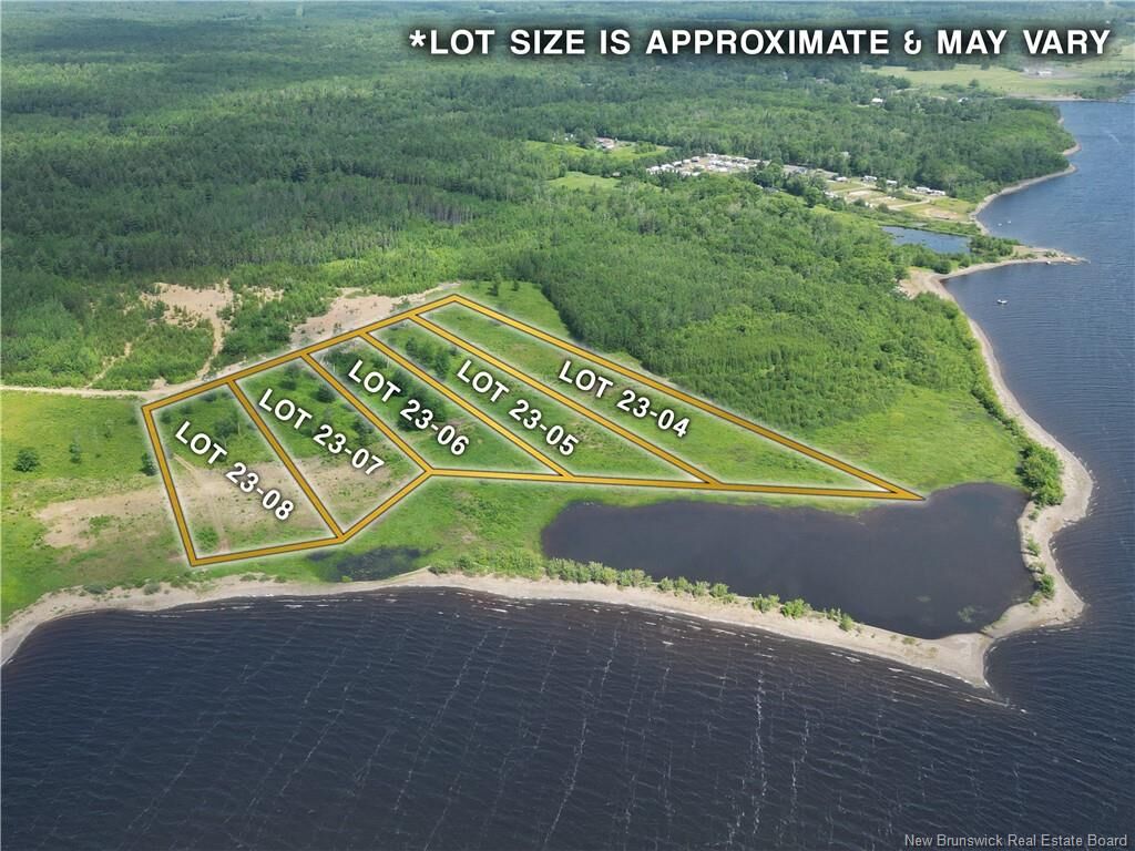 Property Photo:  Lot 23-5 Blueberry Beach Road  NB E4C 3J2 