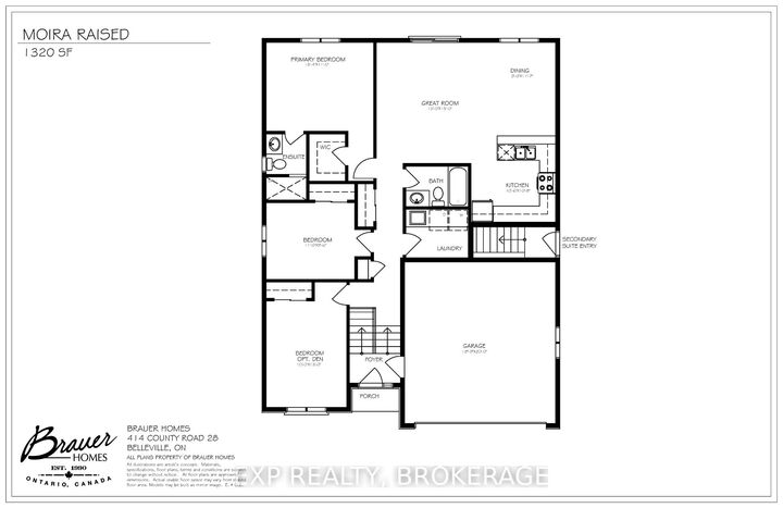 Property Photo: 54 Summit (Lot 27) Crescent ON K8N 0A2