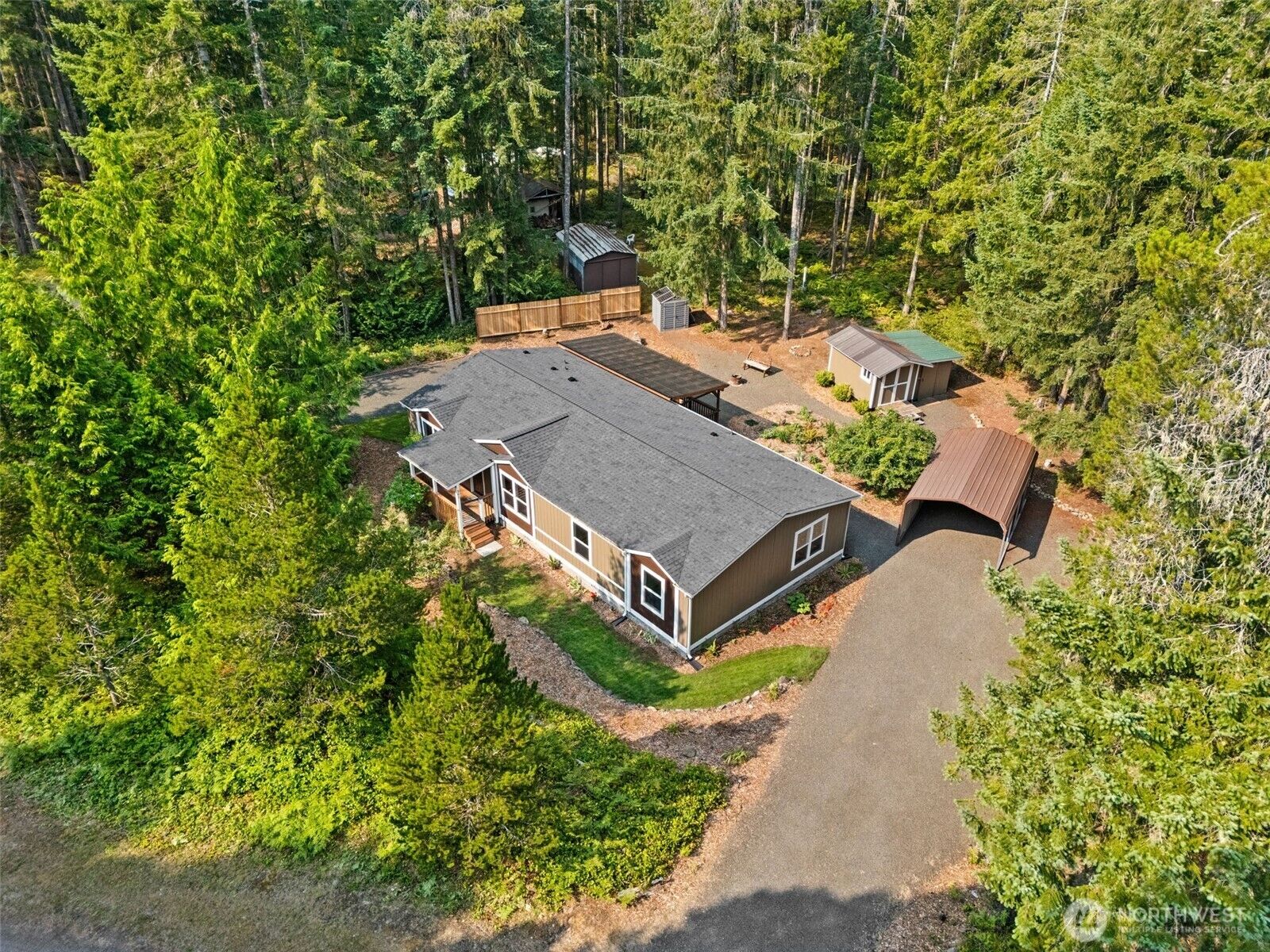 Property Photo:  361 N Rainbow Way W  WA 98548 
