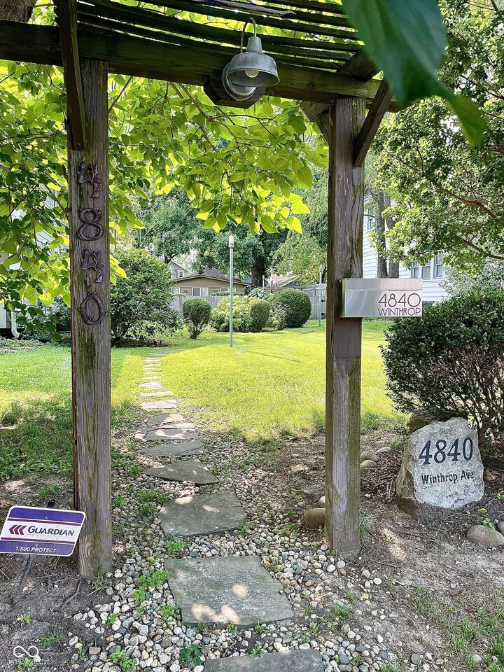 Property Photo:  4840 Winthrop Avenue  IN 46205 