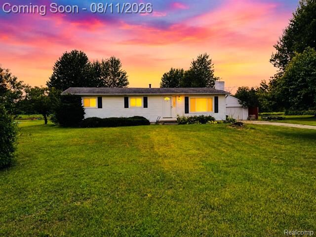 Property Photo: 3458 Seymour Road MI 48473
