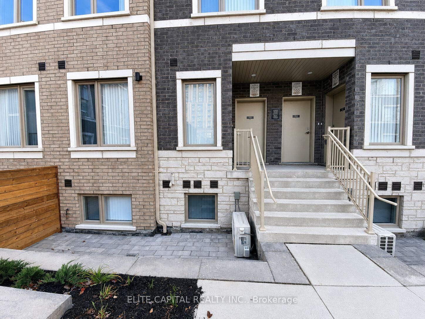 Property Photo:  100 Honeycrisp Crescent Th 351  ON L4K 0N7 