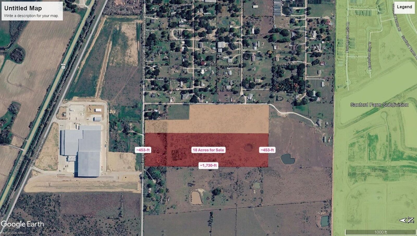 Property Photo:  00 Burton Cemetery Road  TX 77484 