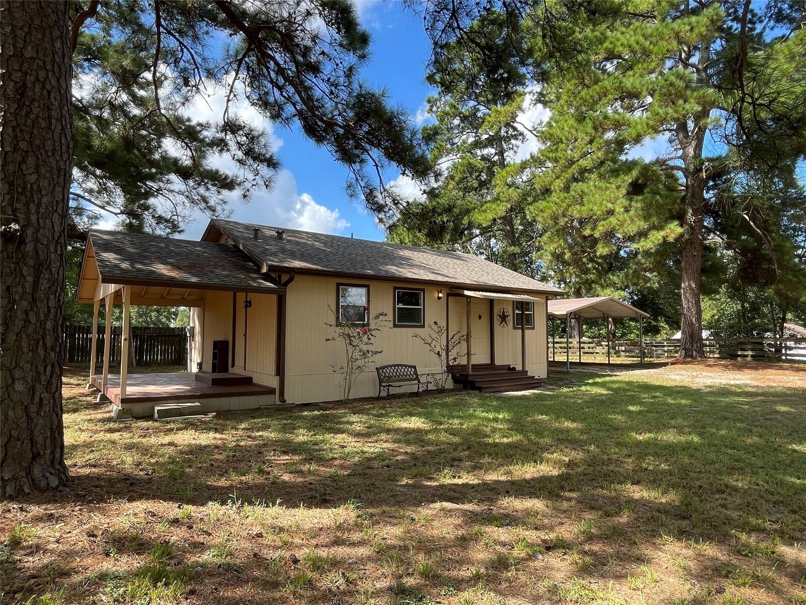 Property Photo: 19435 Keenan Cut Off Road TX 77316