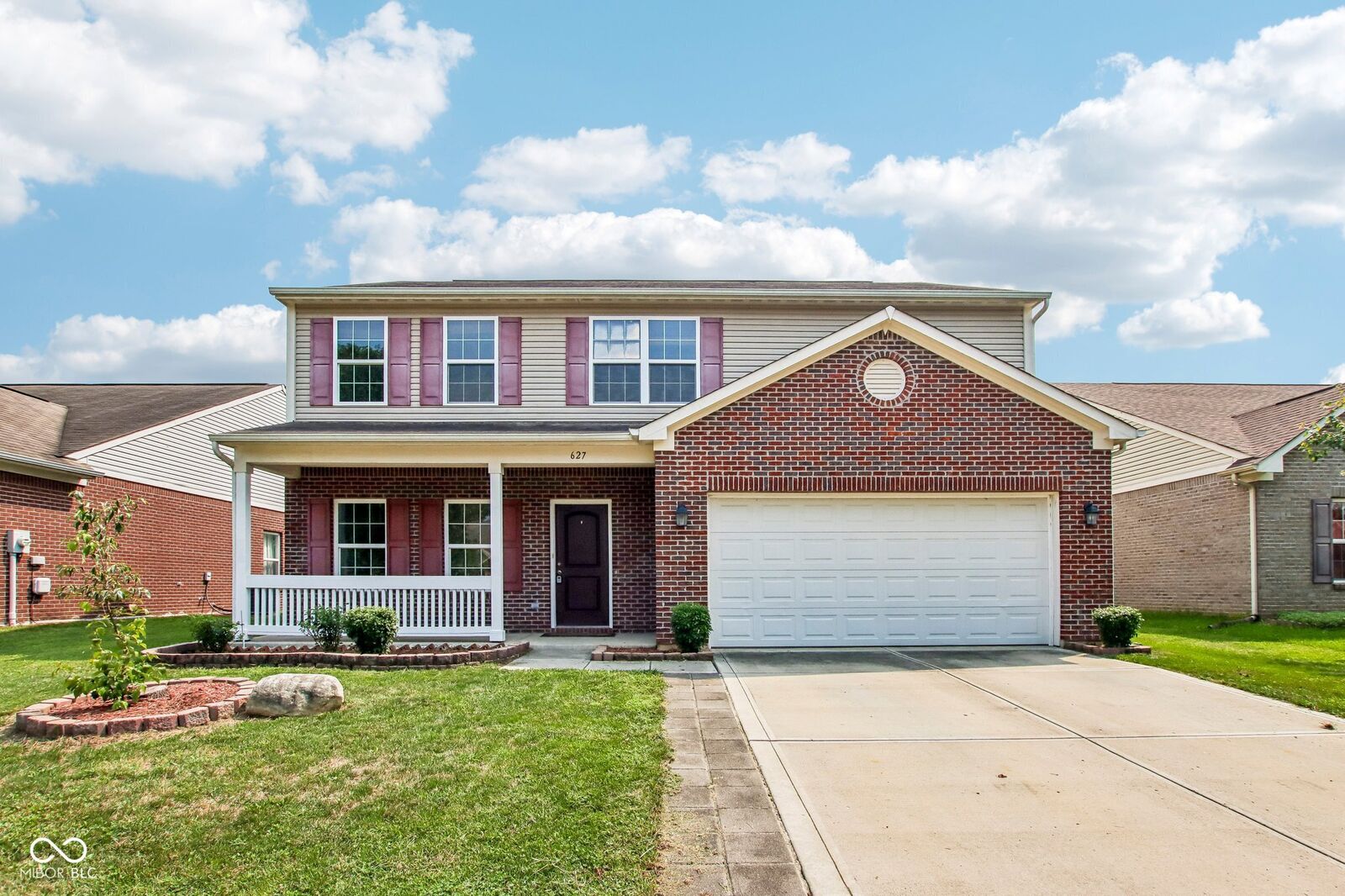 Property Photo:  627 Appleseed Drive  IN 46217 