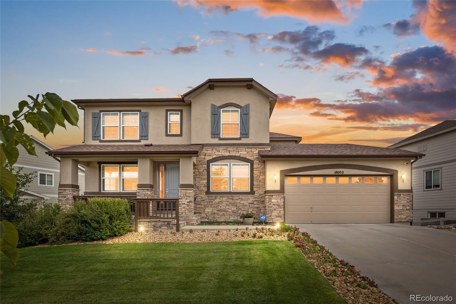 Property Photo: 18052 Triple Crown Street CO 80134