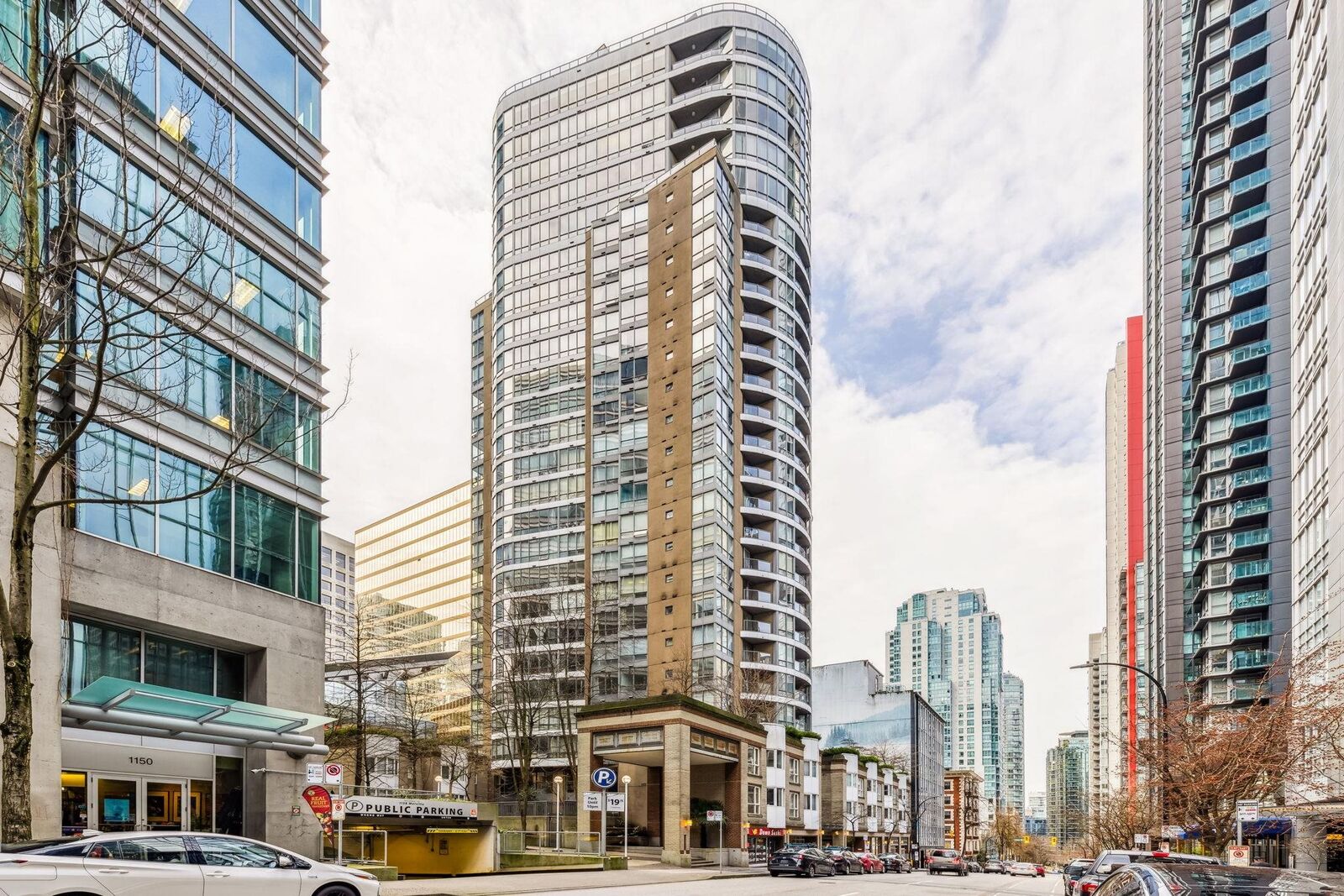 Property Photo:  1166 Melville Street 2502  BC V6E 4P5 