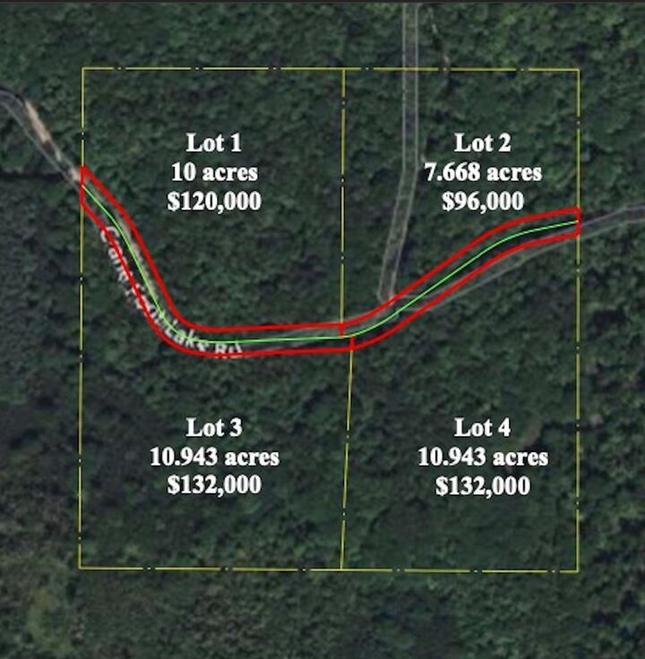Property Photo:  Lot 3 Crane Foot Lake Rd  WI 54435 
