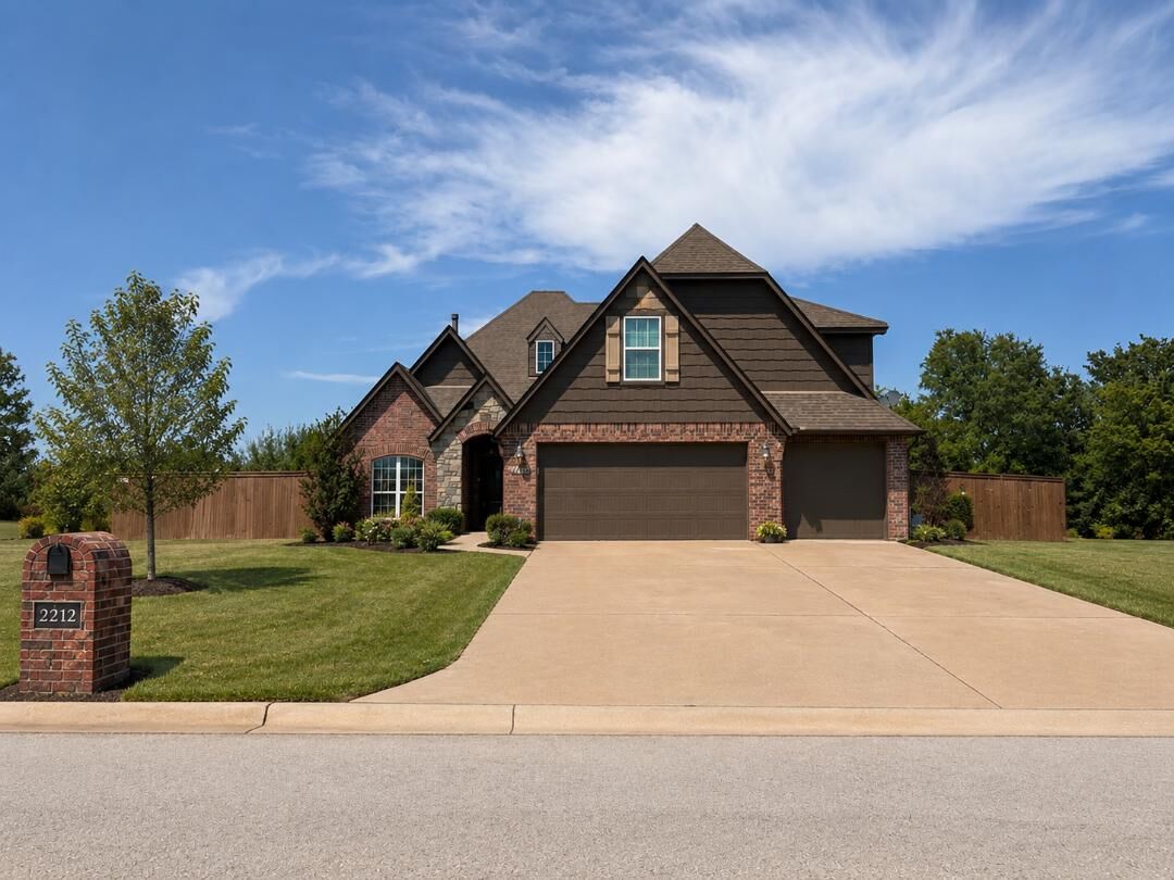 Property Photo: 1971 E 172nd Street S OK 74047