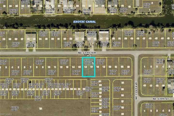 Property Photo: 2032 NE 17th Ter FL 33909
