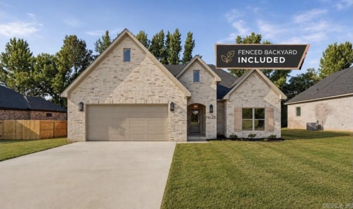Property Photo:  25 Libra Lane  AR 72176 