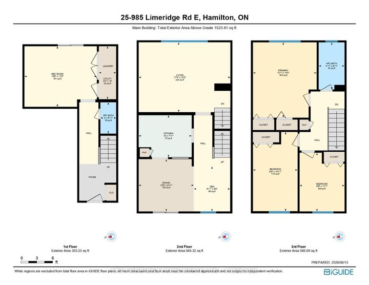 Property Photo: 985 Limeridge Road 25 ON L8W 1X9