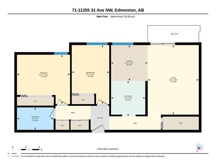 Property Photo:  11255 31 Avenue NW 71  AB T6J 3V6 