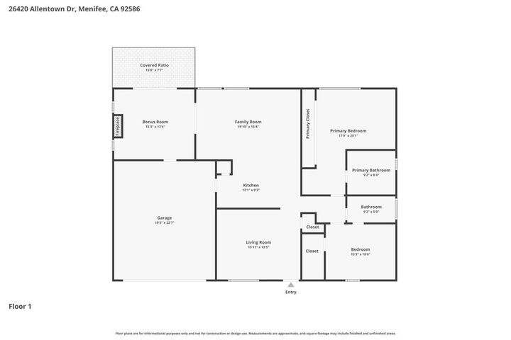 Property Photo:  26420 Allentown  CA 92586 
