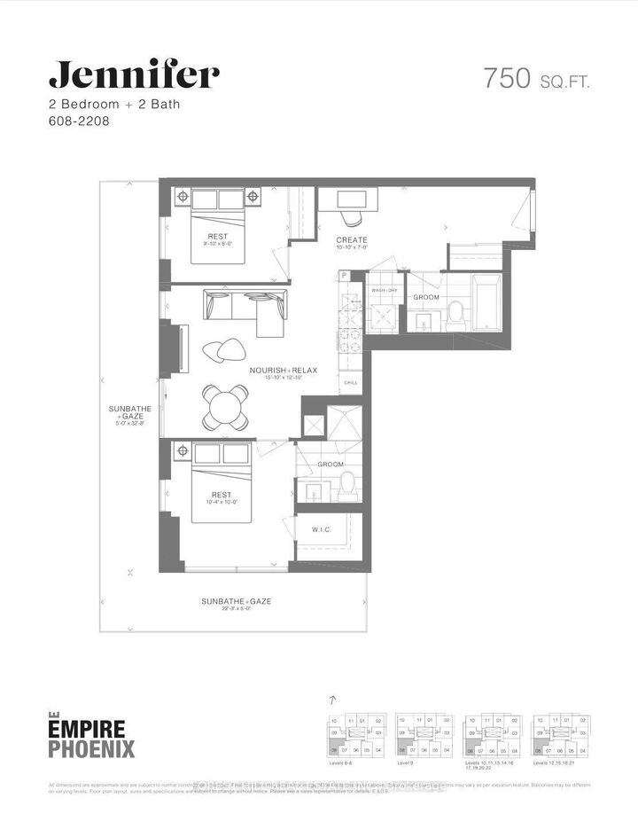 Property Photo:  251 Manitoba Street 2108  ON M8Y 4G9 