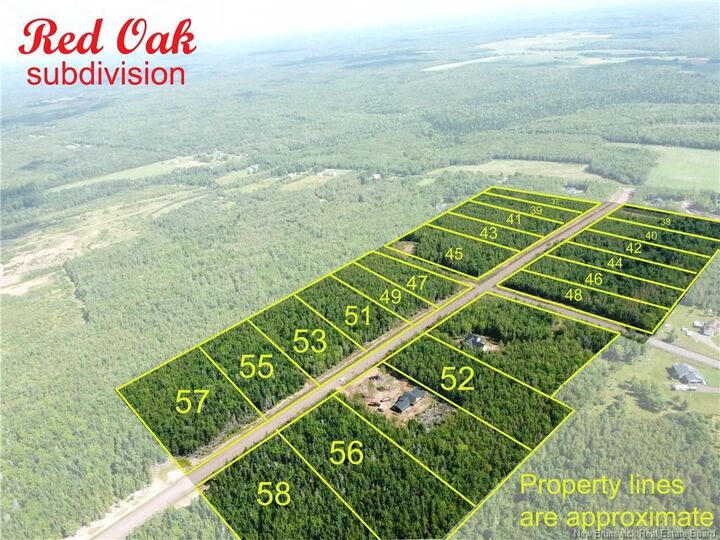 Property Photo:  Lot 25-48 Snowfox Drive  NB E1H 1R3 