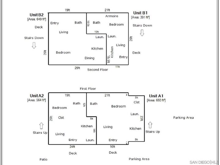 Property Photo: 312 Brookes Ave CA 92103