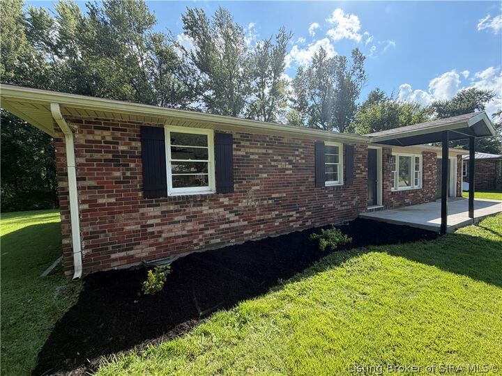 Property Photo:  205 Glad Street  IN 47243 