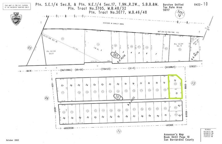 Property Photo: 34530 Birch Road CA 92311