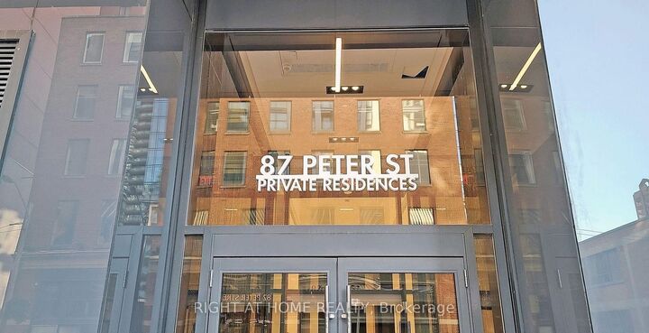 Property Photo: 87 Peter Street 4606 ON M5V 2G5