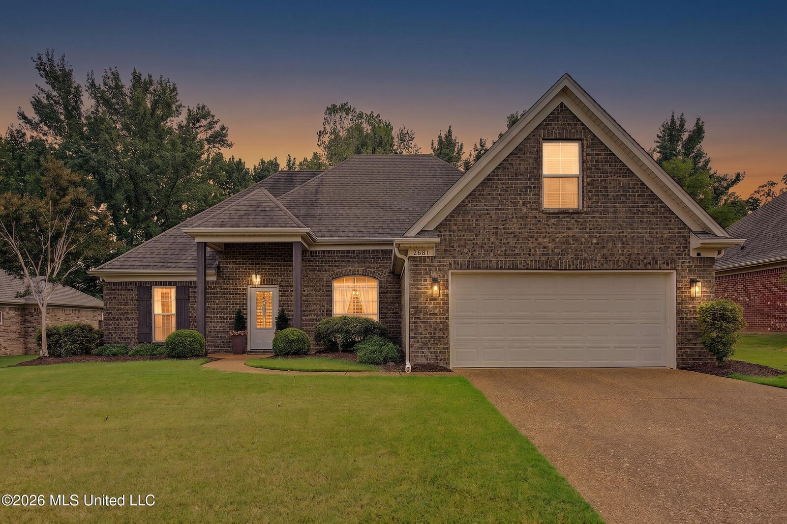 Property Photo:  2681 Cherry Tree Drive  MS 38672 