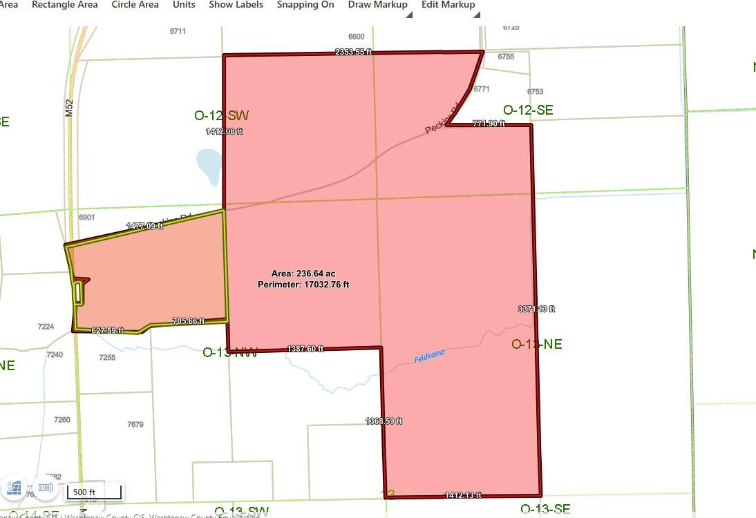 Property Photo: V/L Peckins Road MI 48158