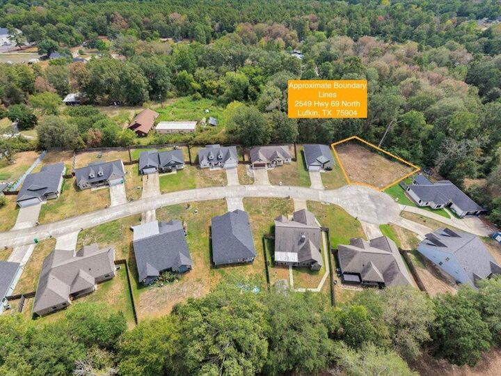 Property Photo:  Lot # 8 Oak Meadow Lane  TX 75904 