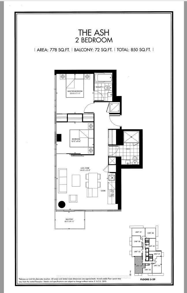 Property Photo:  75 St Nicholas Street 1104  ON M4Y 0A5 