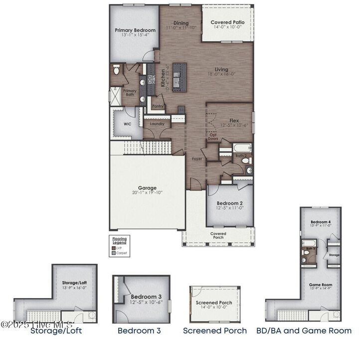 Property Photo: 3224 Butterfly Ginger Street Lot 155 NC 28451