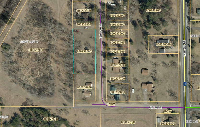 Property Photo:  Tbd Taft Avenue NE  MN 56601 