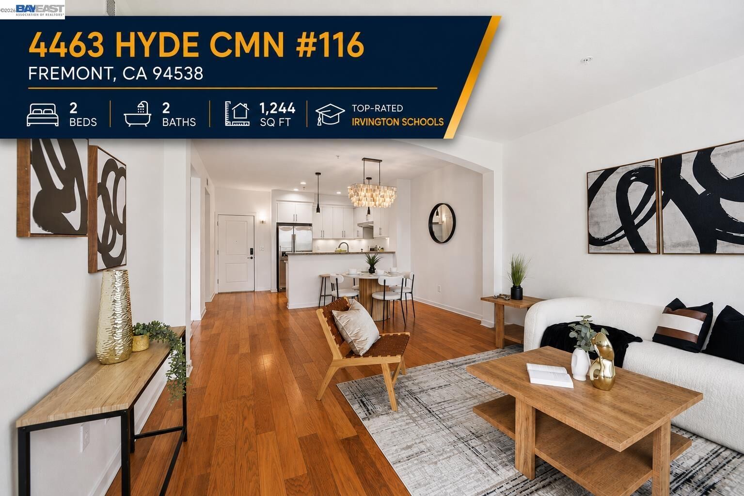 Property Photo:  4463 Hyde Cmn 116  CA 94538 