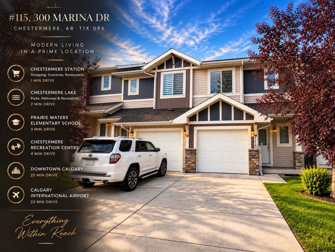 Property Photo:  300 Marina Drive #115  AB T1X 0P6 