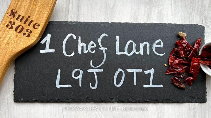 Property Photo:  1 Chef Lane 303  ON L9J 0T1 