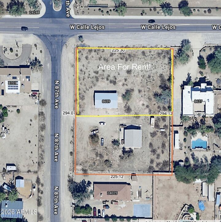 Property Photo:  8659 W Calle Lejos --  AZ 85383 