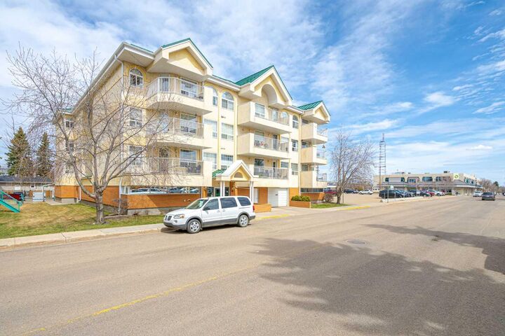 Property Photo:  5116 49 Street 105  AB T9V 0K4 