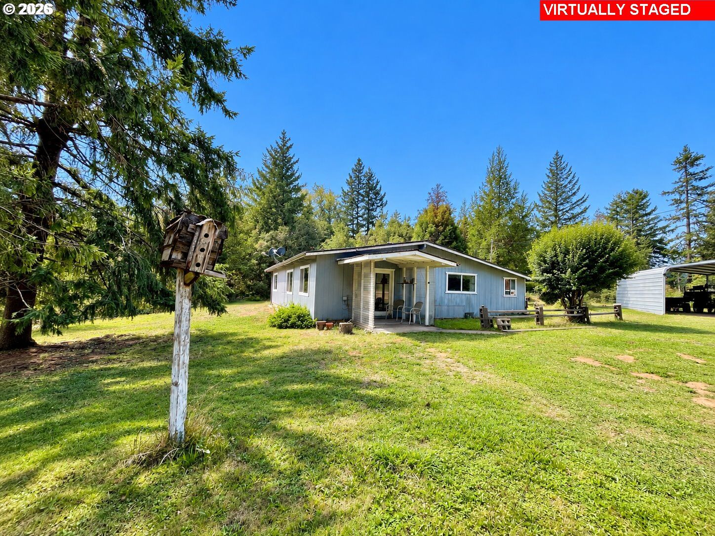 Property Photo:  99330 S Bank Chetco River Rd  OR 97415 