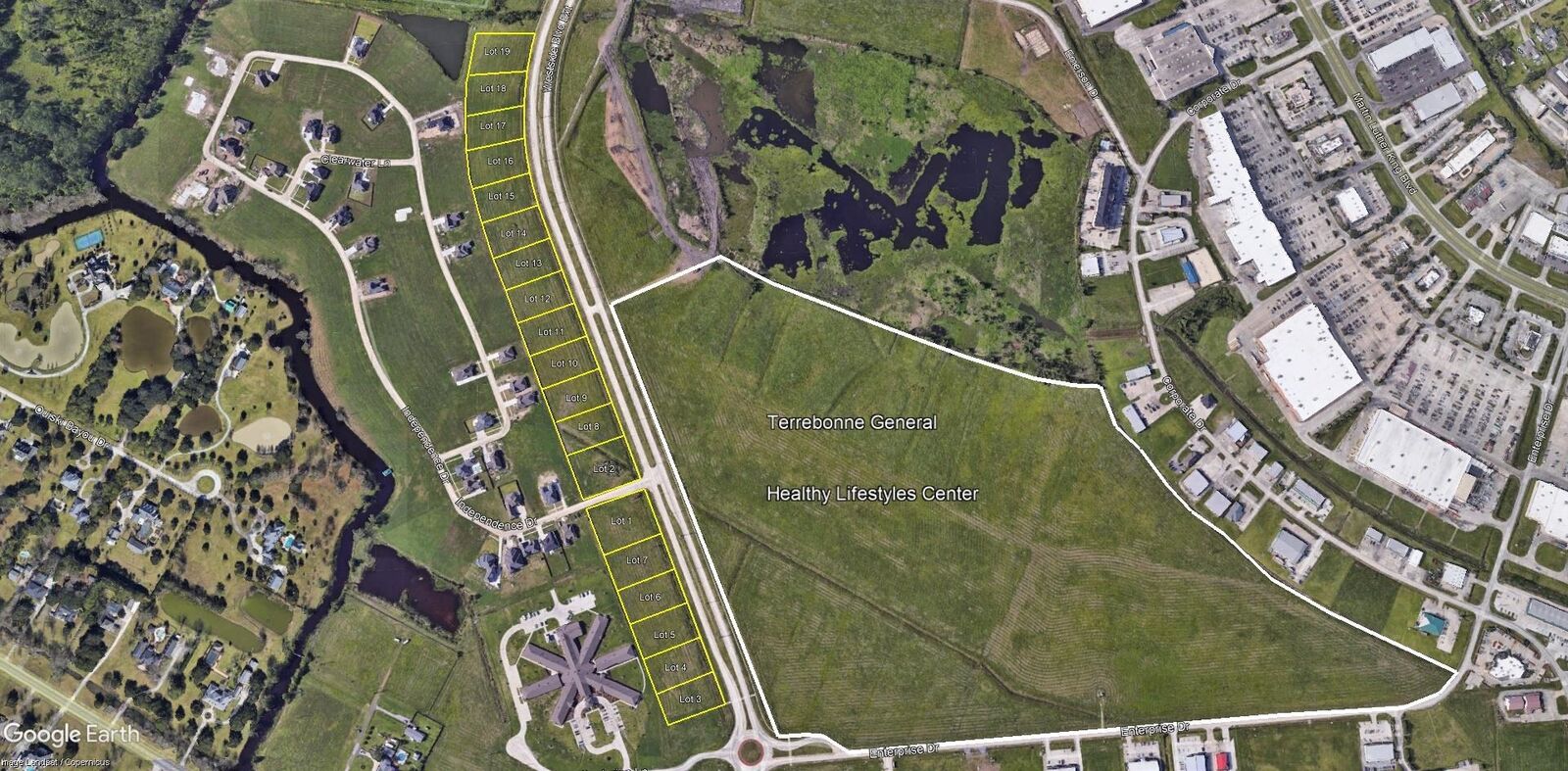 Property Photo:  Lot 6 Westside Extension  LA 70360 