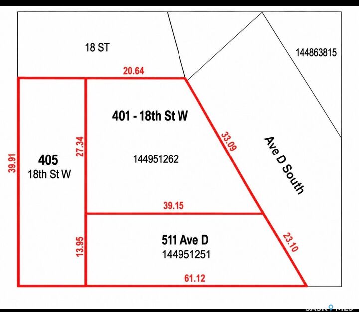 Photo de la propriété:  405 18th Street W  SK S7M 1W7 