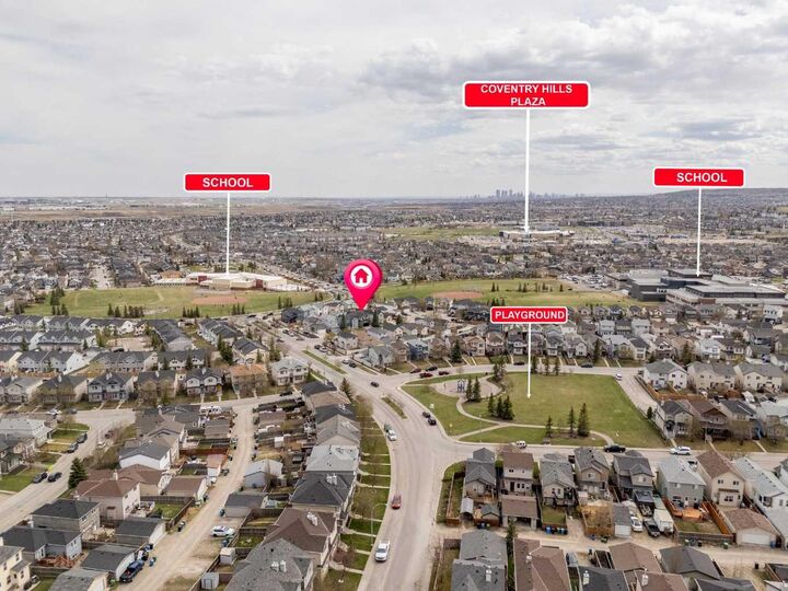 Property Photo:  19 Covemeadow Crescent NE  AB T3K 6A8 