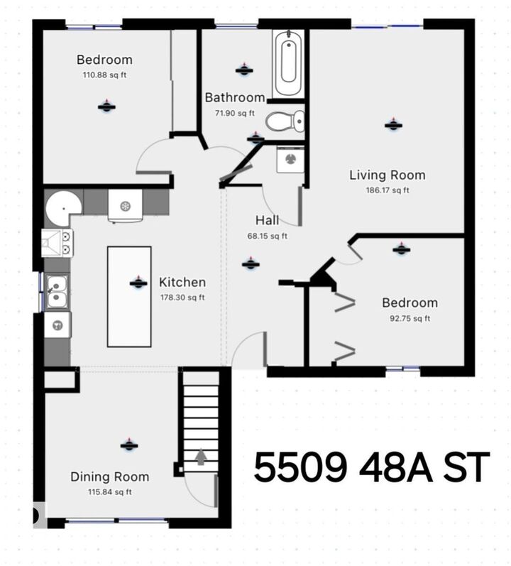 Property Photo:  5509 48A Street  AB T9C 1G4 