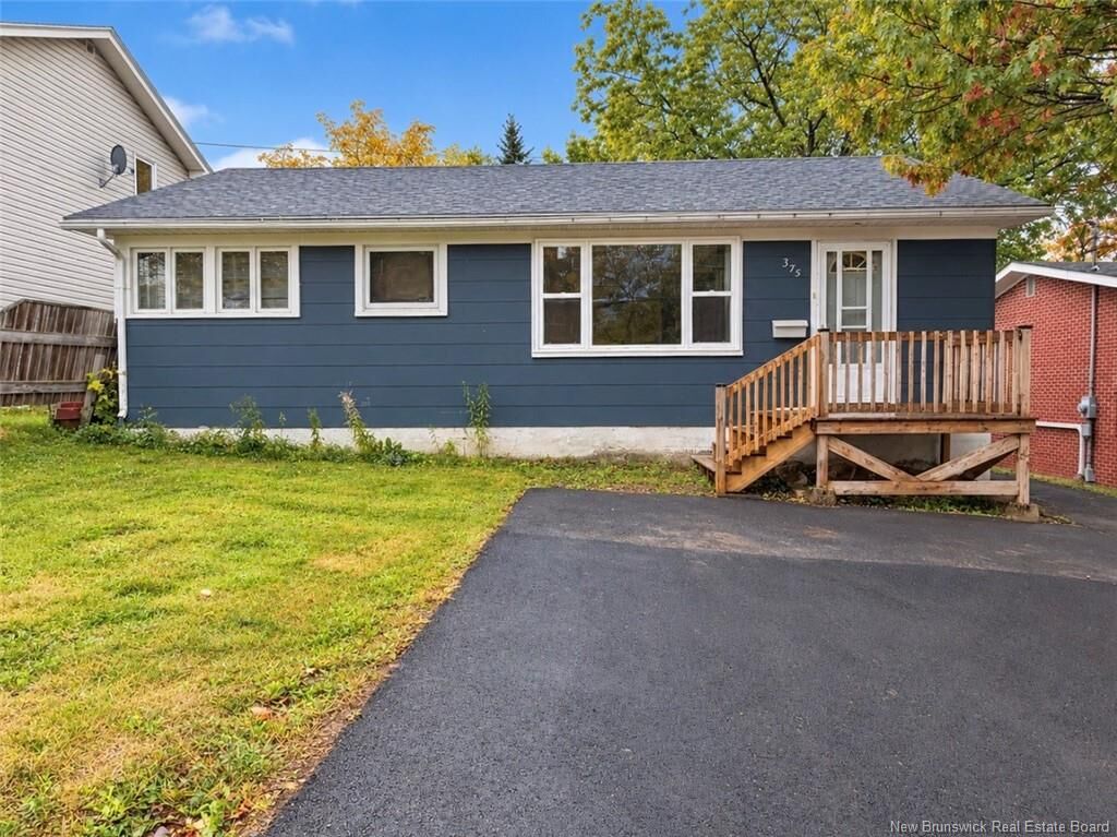 Property Photo:  375 St Anne  NB E2A 2N3 