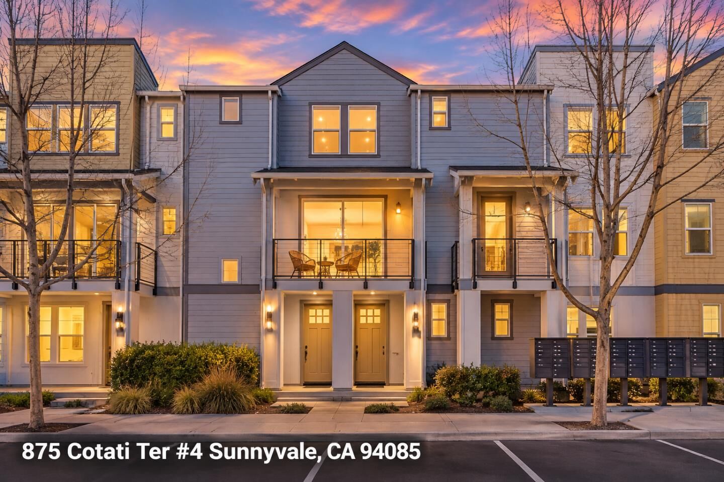 Property Photo: 875 Cotati Terrace 4 CA 94085